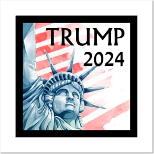 trump 2024 Posters and Art